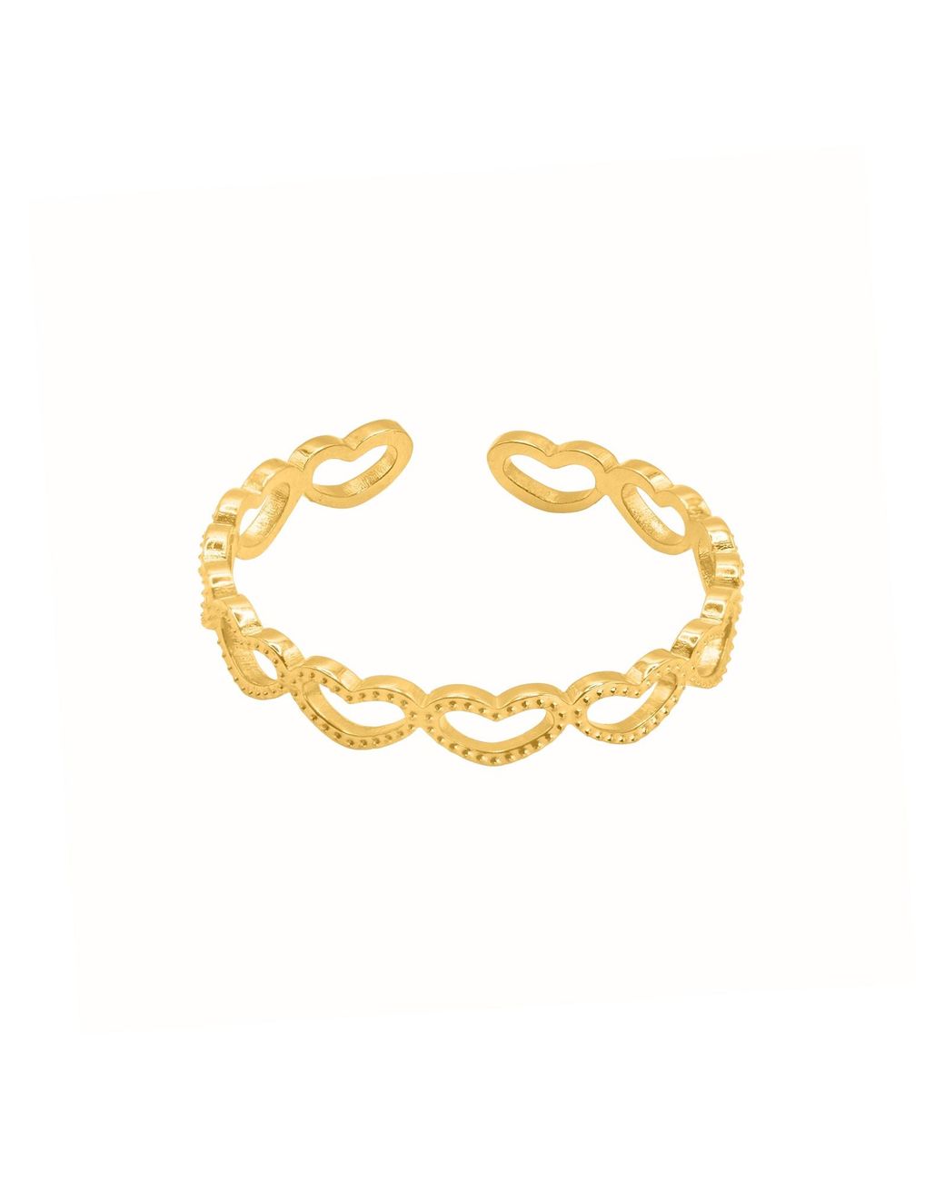 Heideman Metallic Ring Piar