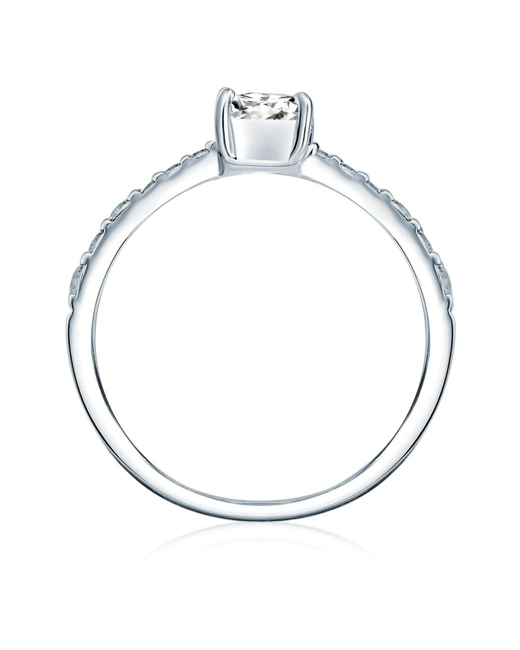 Trilani White Ring