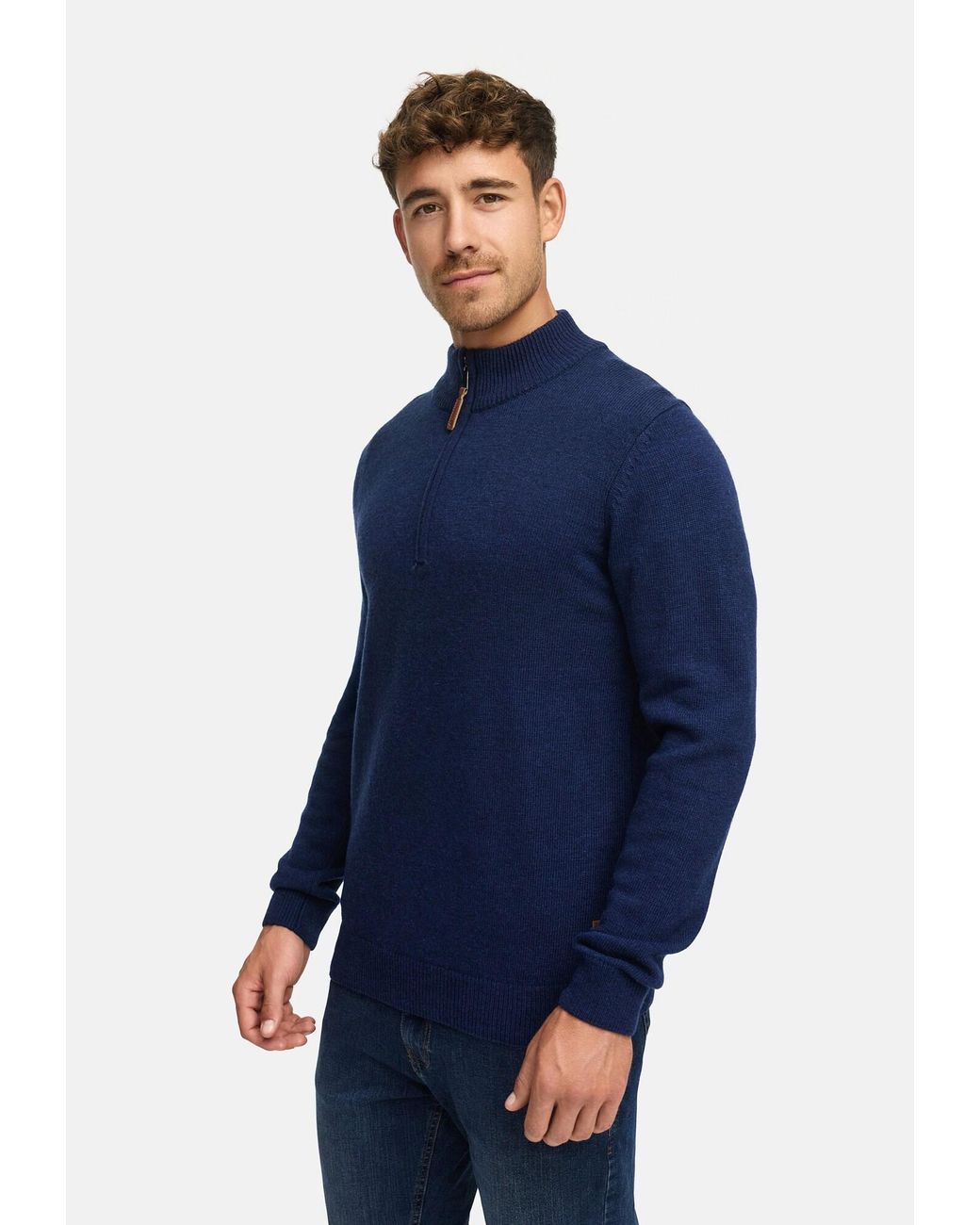 INDICODE Pullover Inmargous in Blue für Herren