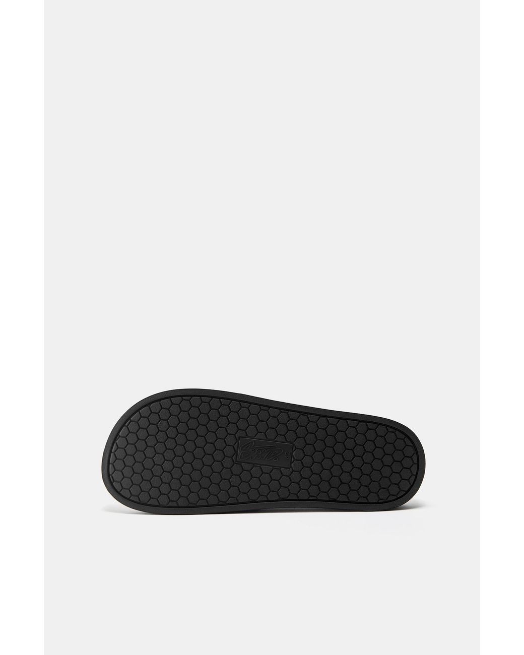 Pull&Bear Pantolette Stwd in Black für Herren