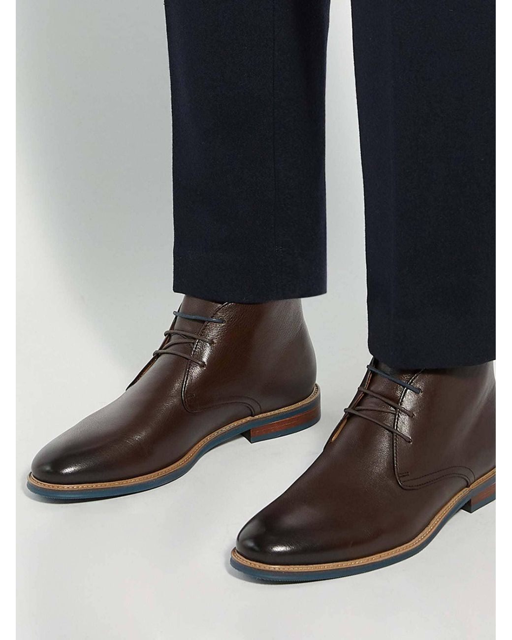 Dune Chukka Boots Millers in Brown für Herren
