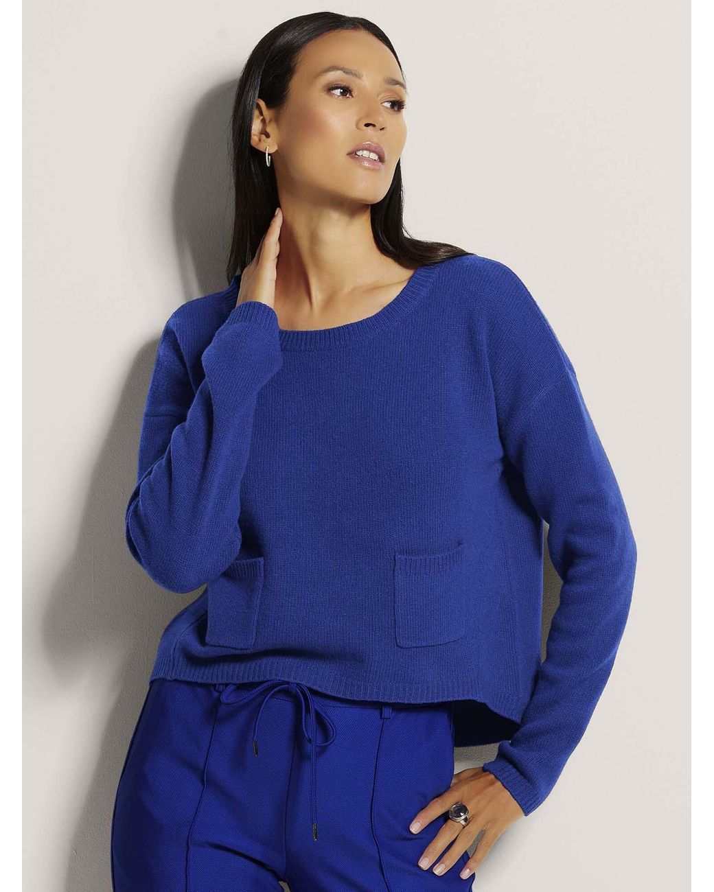 Madeleine Blue Pullover