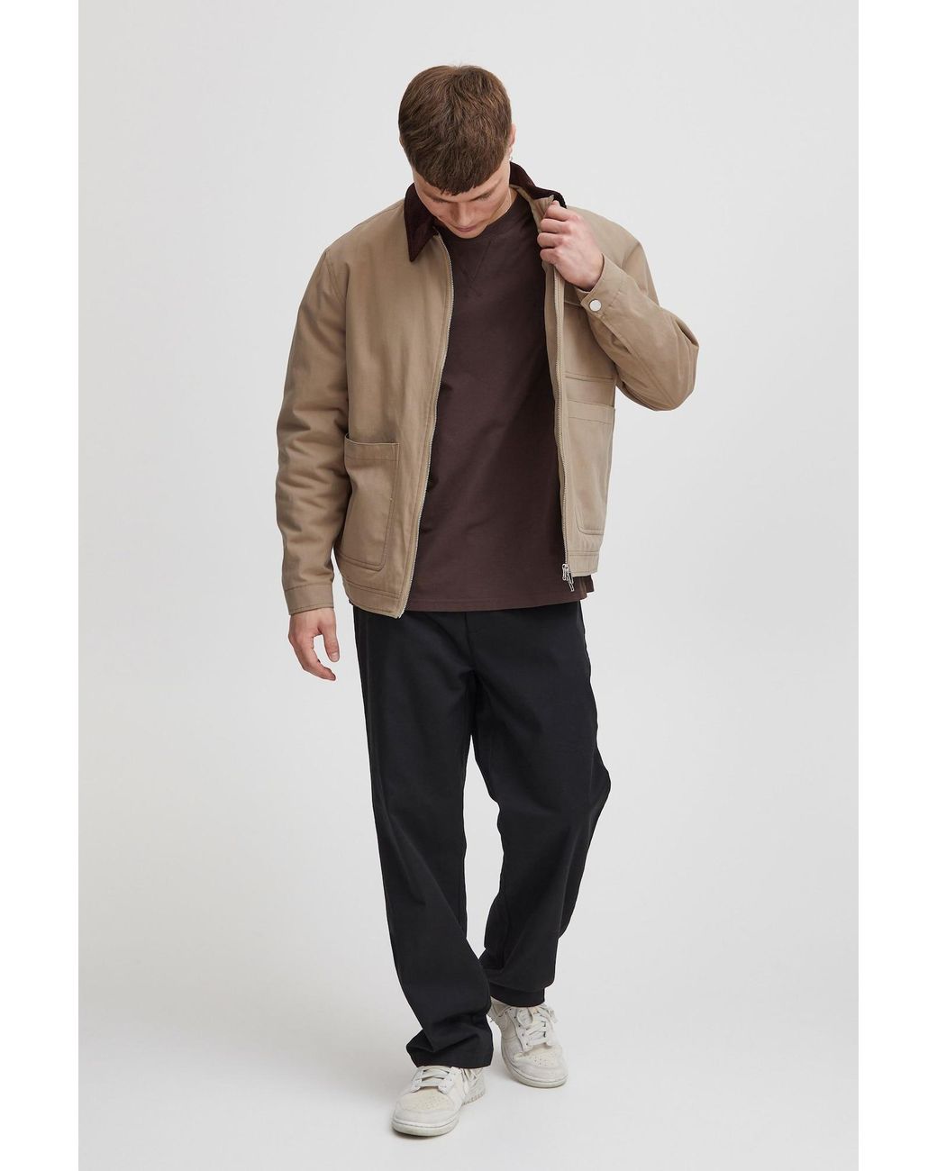 Solid Jacke in Brown für Herren