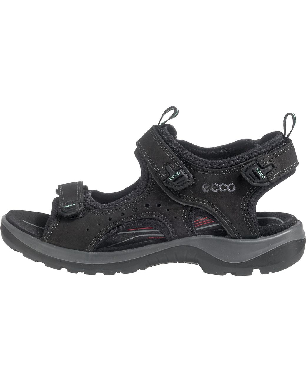 Ecco Black Trekkingsandale Offroad