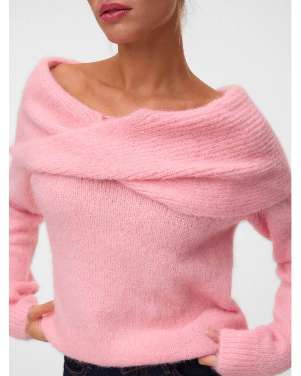 Vero Moda Pink Pullover Vmsorrina