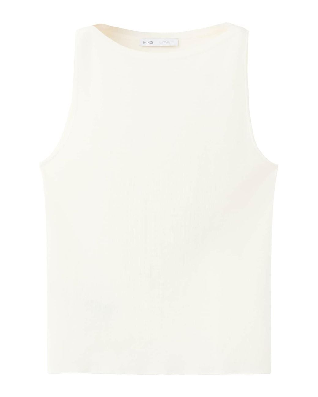 Mango White Stricktop Suenyo