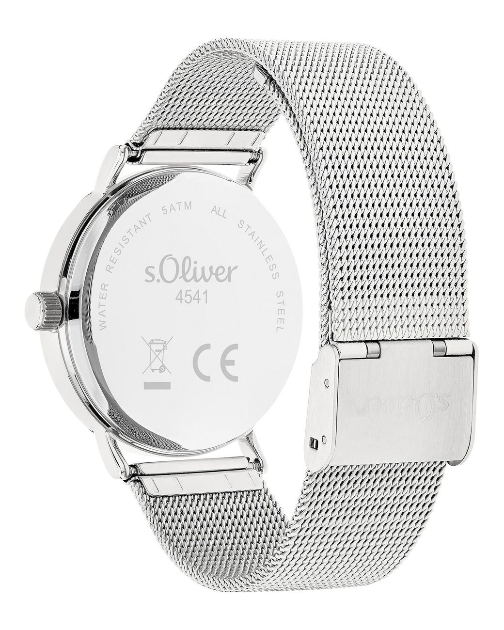 S.oliver Gray Analoguhr