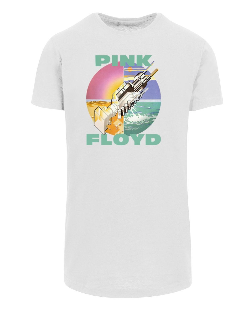 F4NT4STIC Shirt \'pink floyd wish you were here rockband\' in Weiß für Herren  | Lyst DE