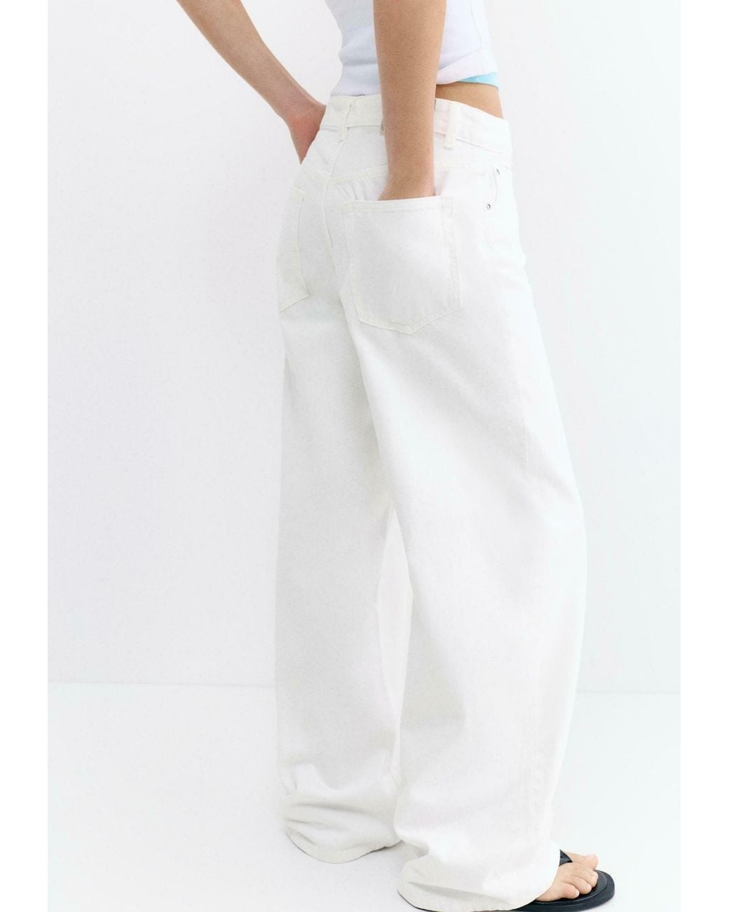 Pull&Bear White Jeans