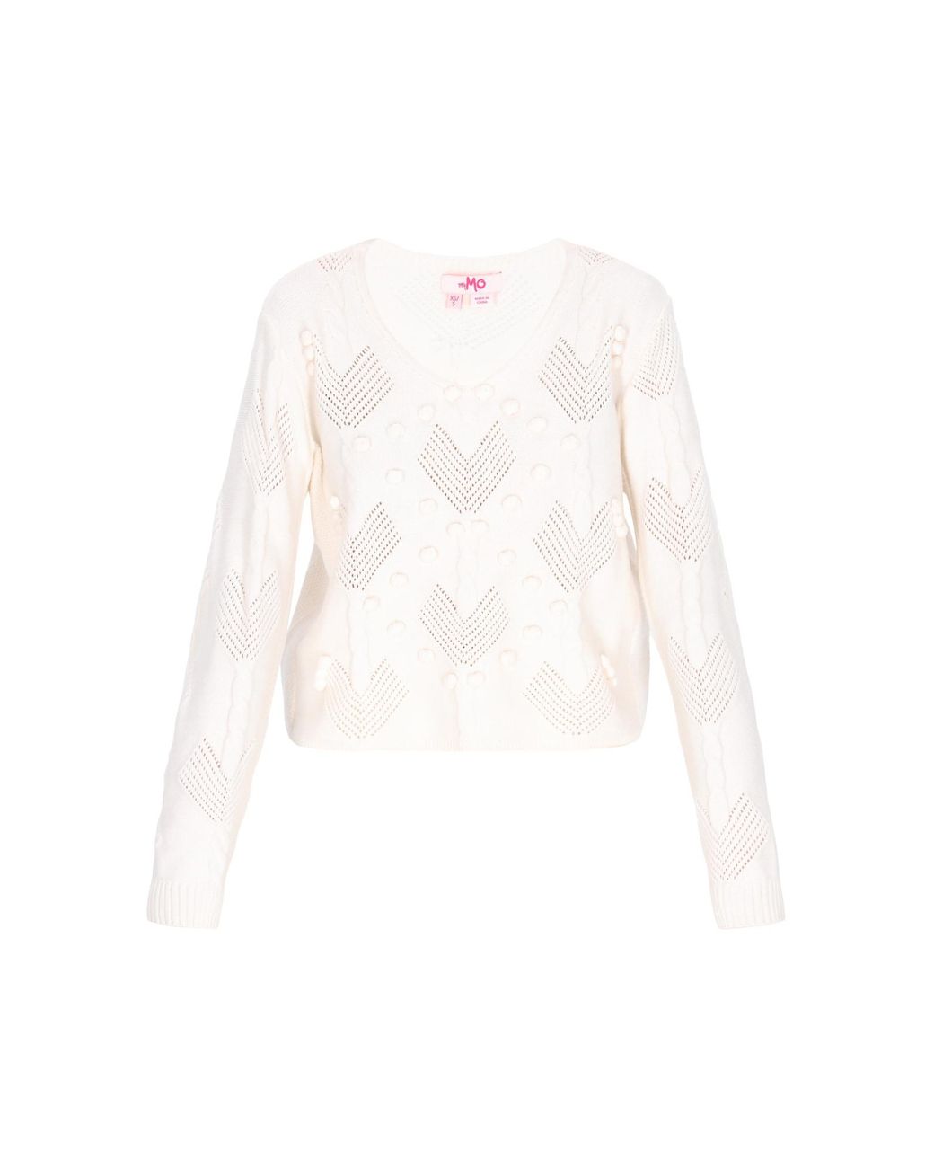 myMo White Pullover