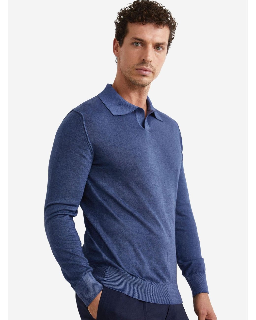 Il Lanificio Pullover in Blue für Herren