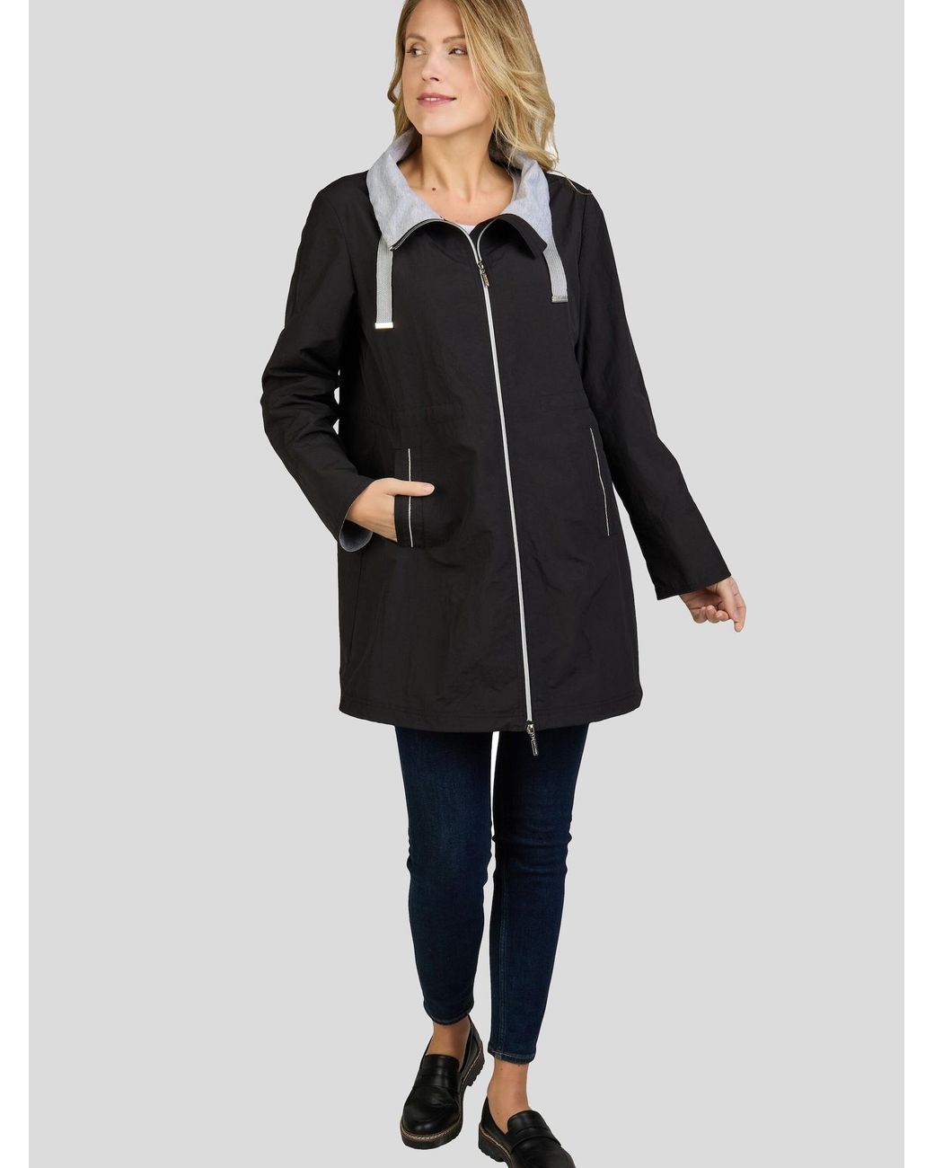 White Label Black Parka