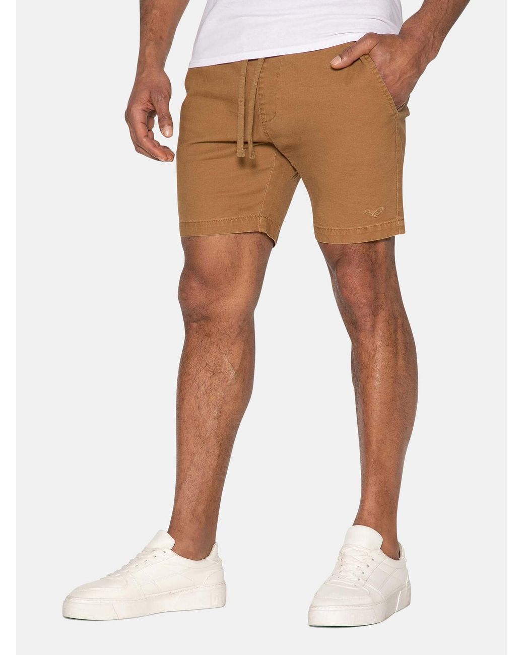 Threadbare Shorts Mambo in Brown für Herren