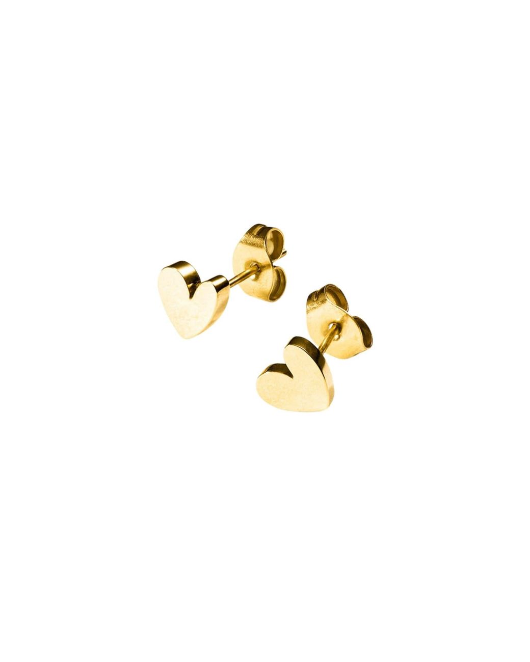 PURELEI Metallic Ohrringe Tiny Heart