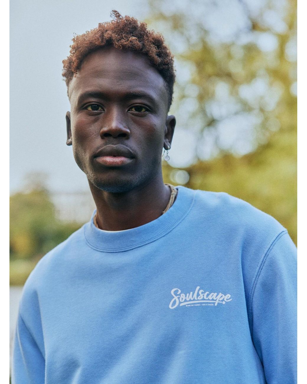 Solid Sweatshirt Sdtorrence in Blue für Herren