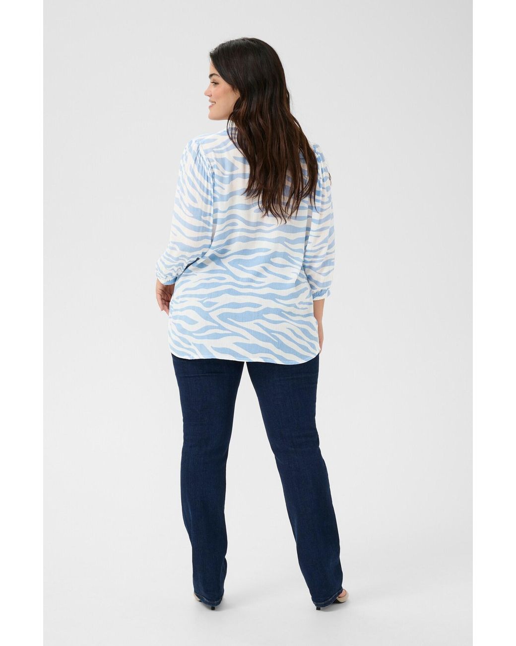 Kaffe Blue Bluse Edina