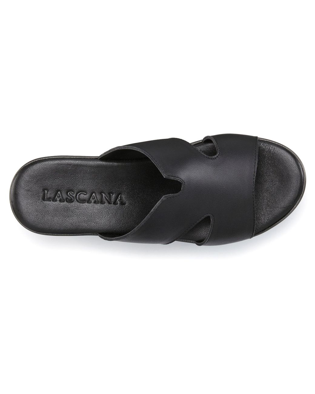 Lascana Black Pantolette