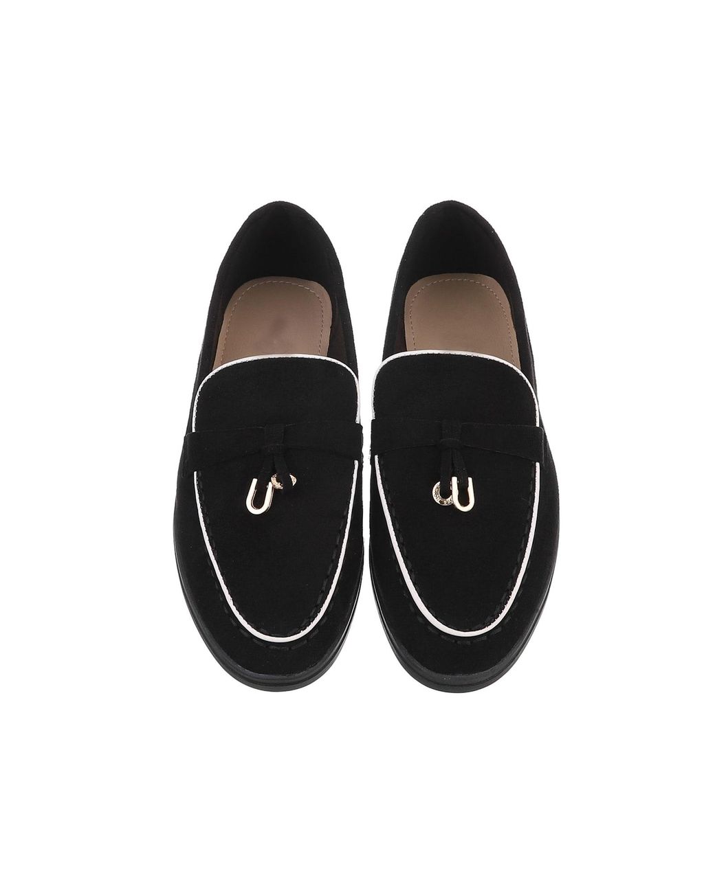 Ital-Design Black Slipper