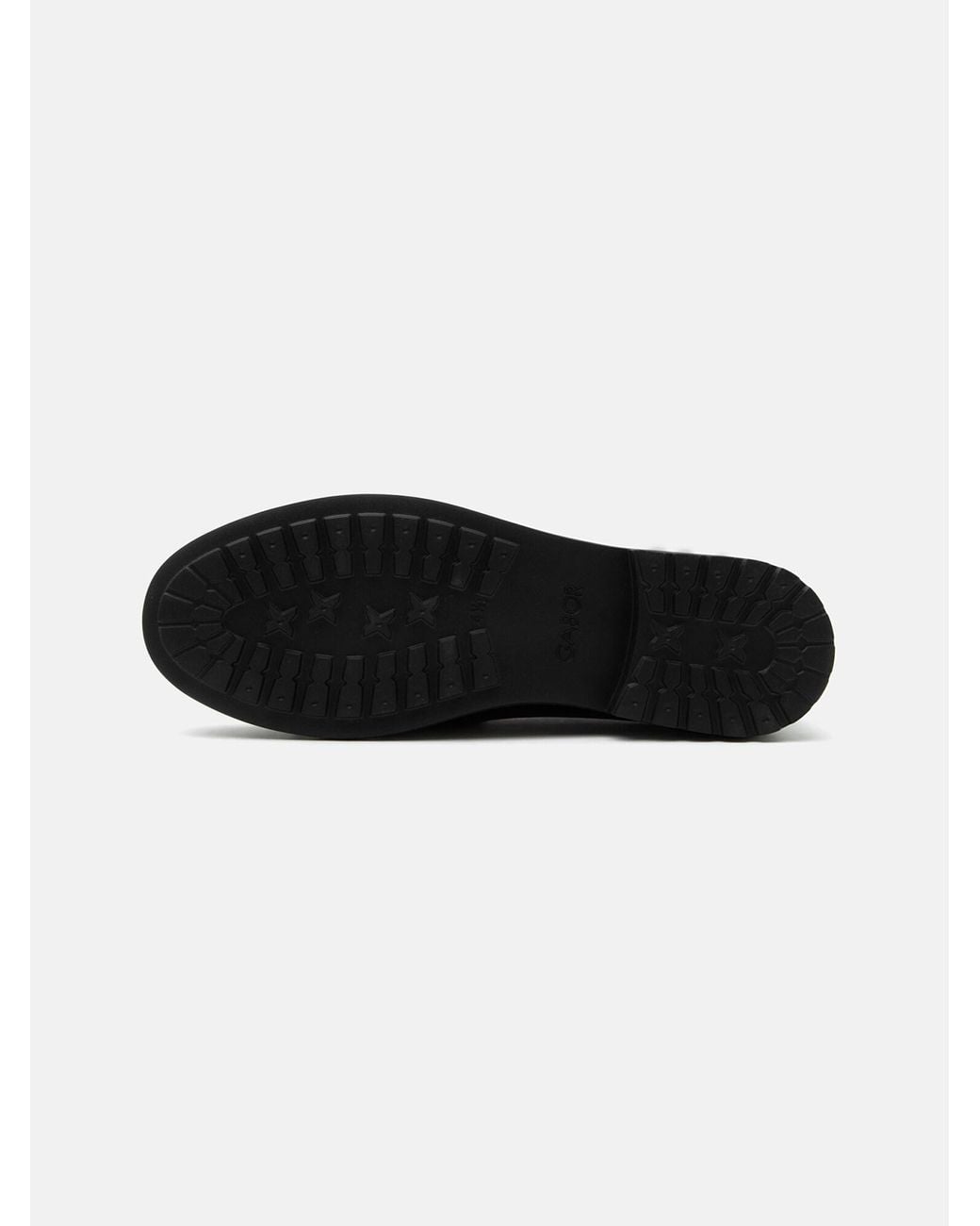 Gabor Black Slipper Leder Slipper