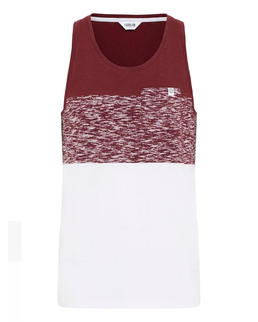Solid Shirt Sion in Red für Herren