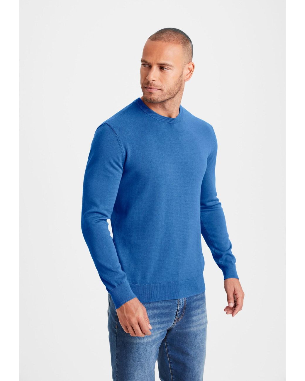 H.i.s. Pullover in Blue für Herren