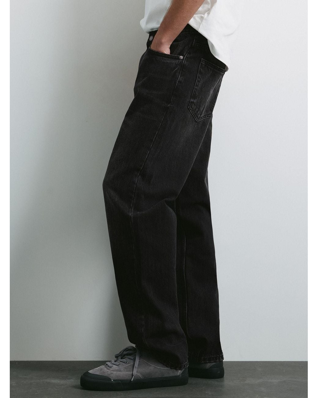 Pull&Bear Jeans in Black für Herren