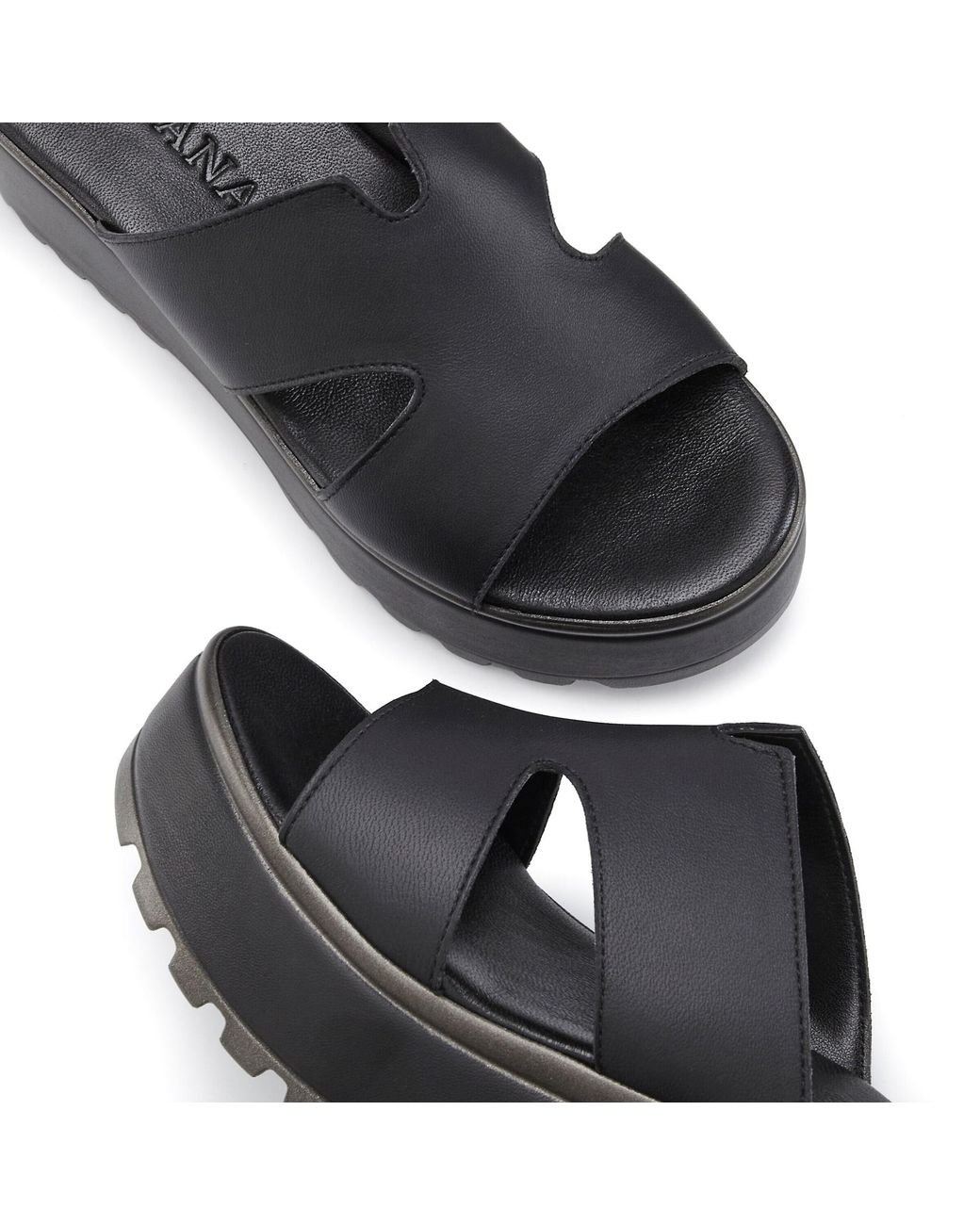 Lascana Black Pantolette