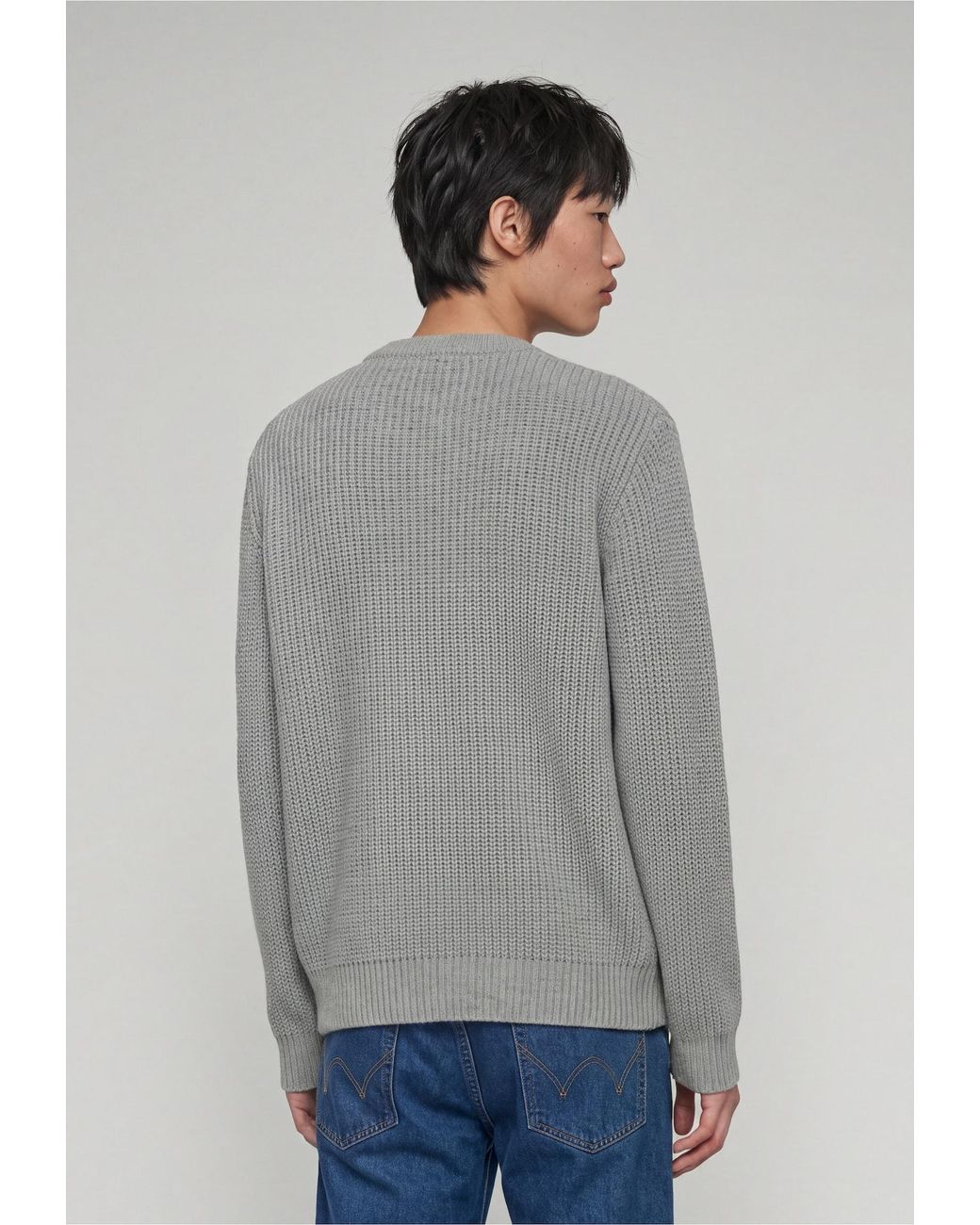 Edwin Pullover Nix in Gray für Herren