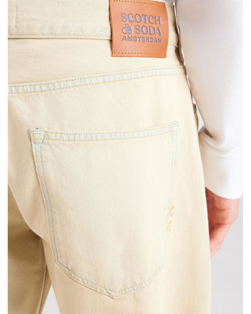 Scotch & Soda Jeans The Dean in Natural für Herren