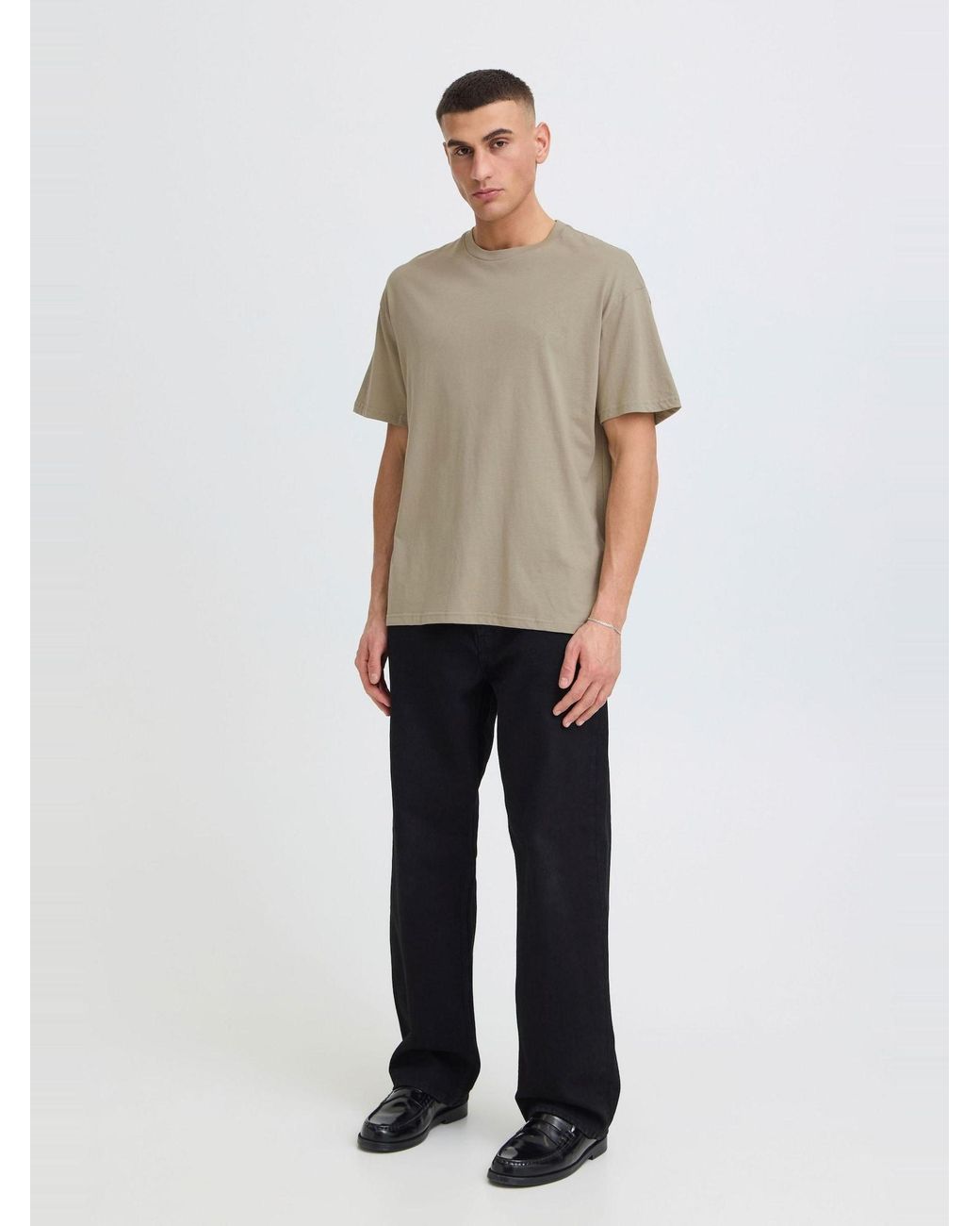 Solid T-Shirt Sdorrick in White für Herren