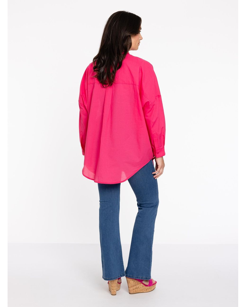 Yoek Pink Bluse