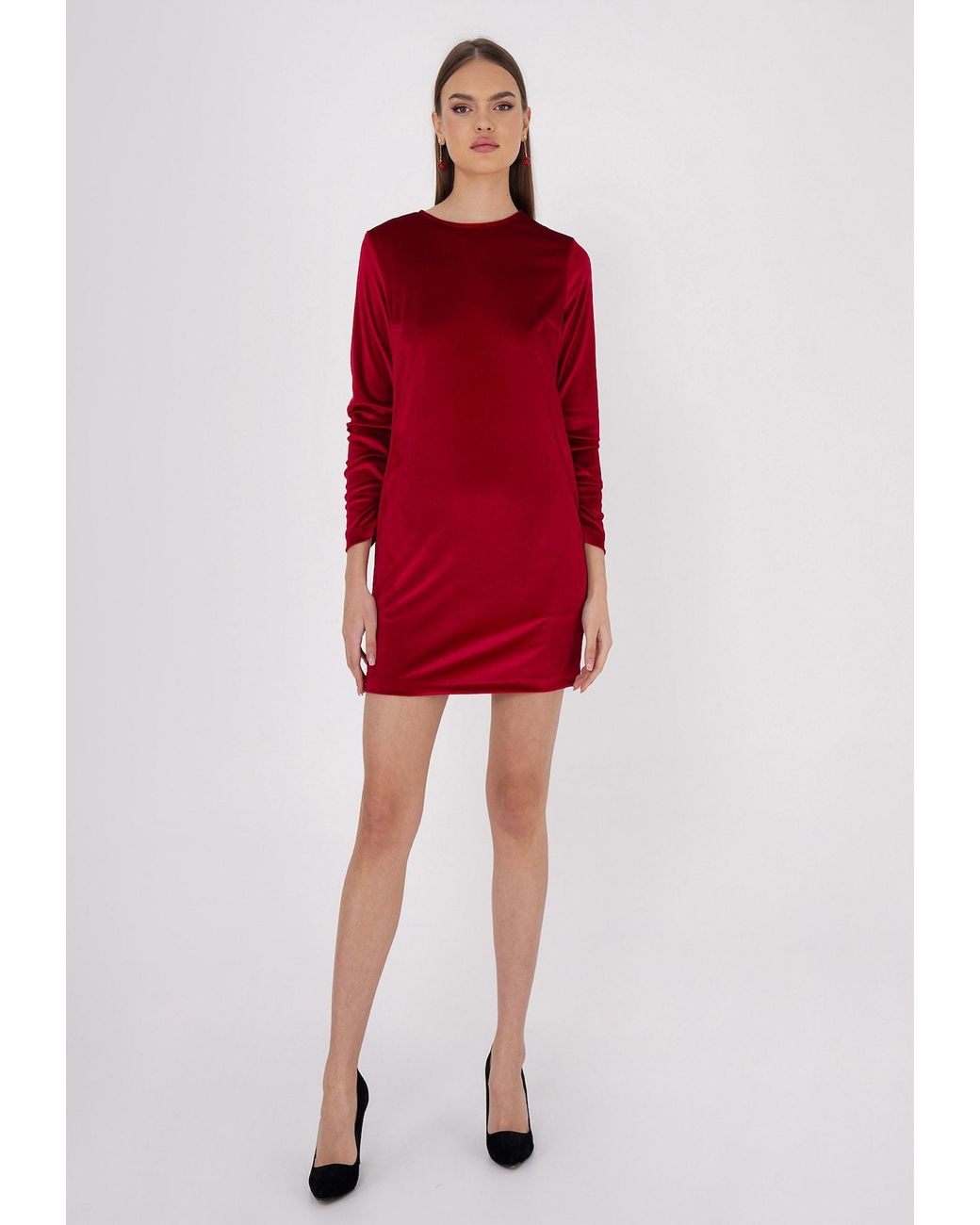 FRESHLIONS Red Kleid Sinah