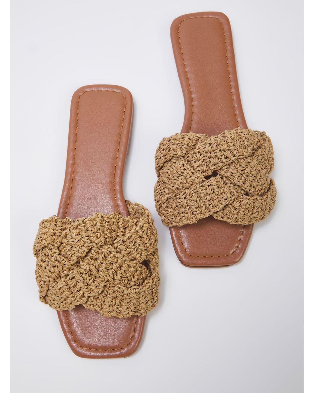 Trendyol White Pantolette