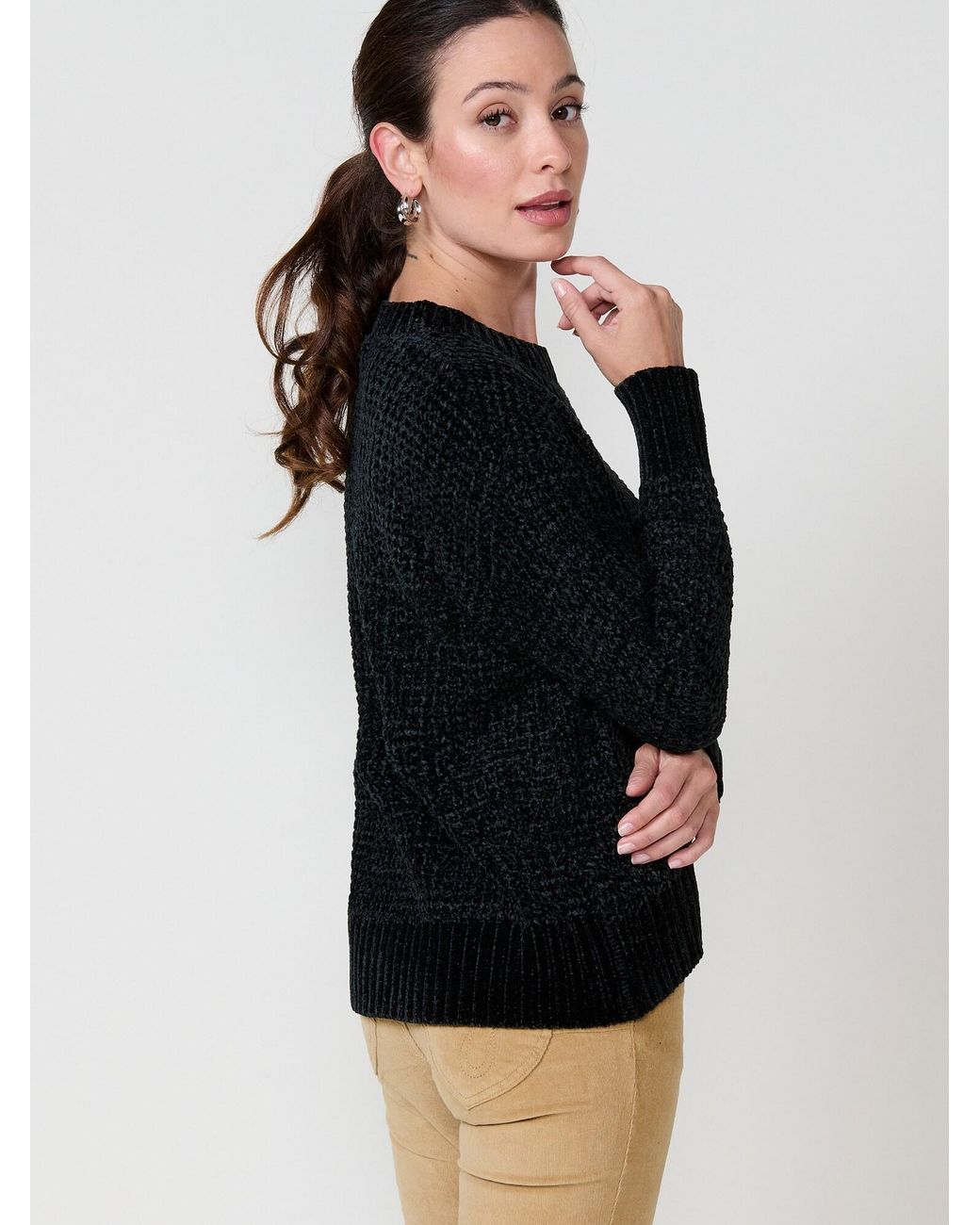 Koröshi Black Pullover
