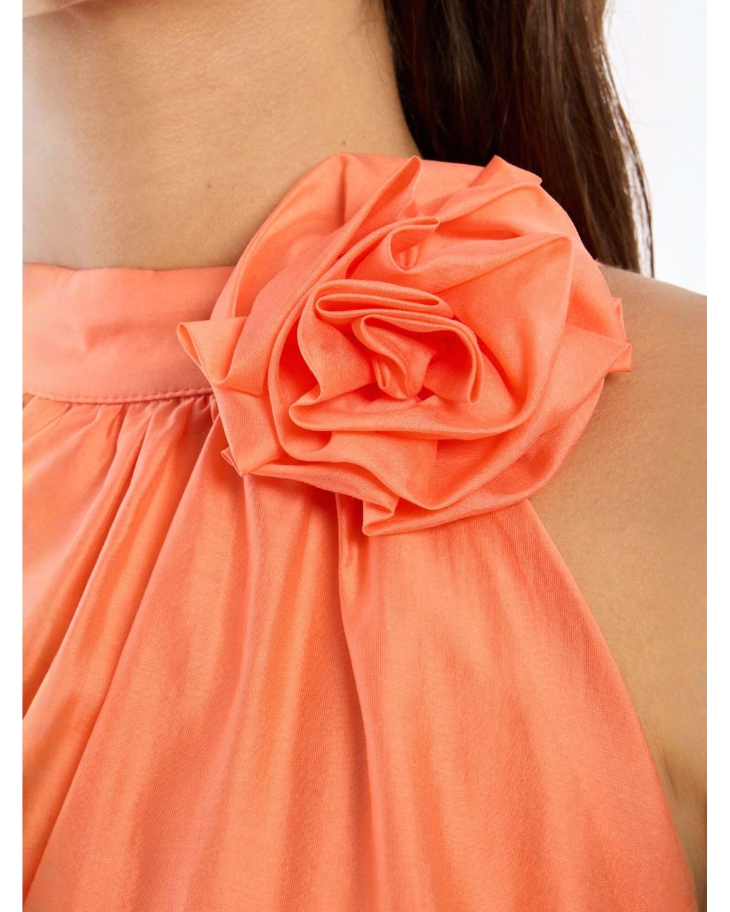 Ana Alcazar Orange Kleid Wakaby