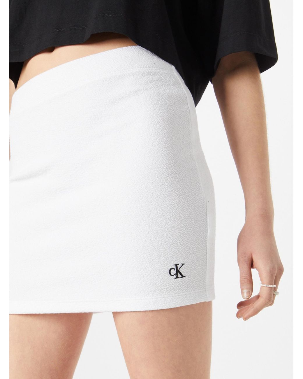 Calvin Klein Calvin klein jeans rock in Weiß | Lyst DE