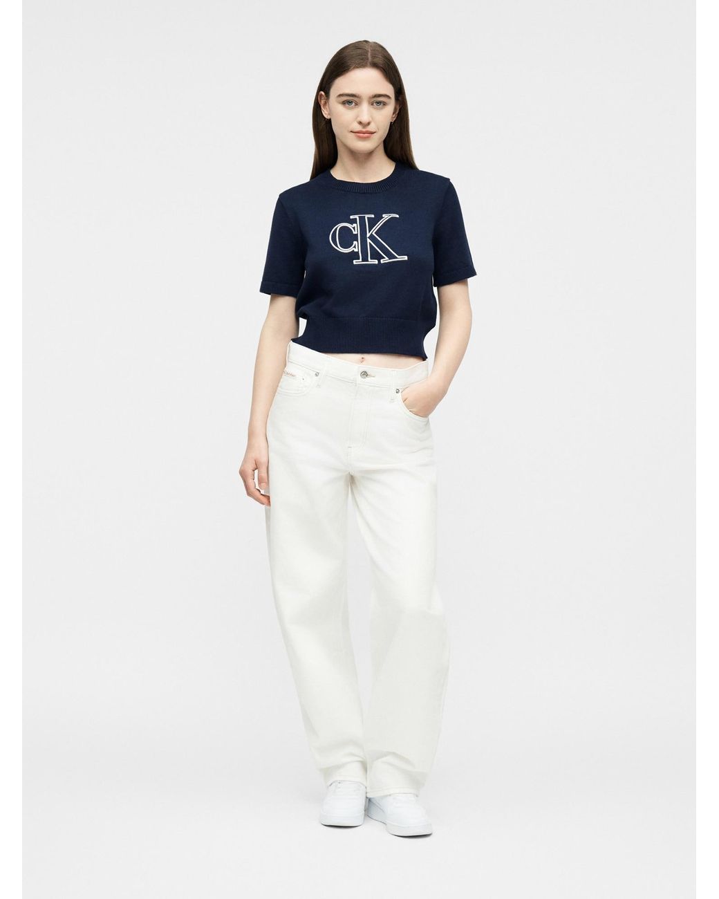 Calvin Klein Blue Pullover