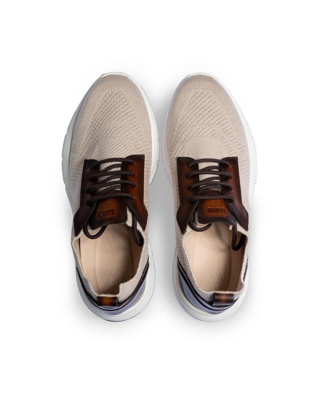 Lloyd Sneaker Echo in White für Herren