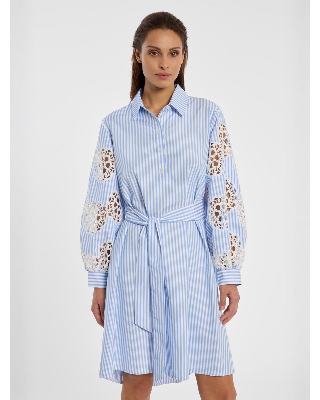 Ana Alcazar Blue Kleid Dazli