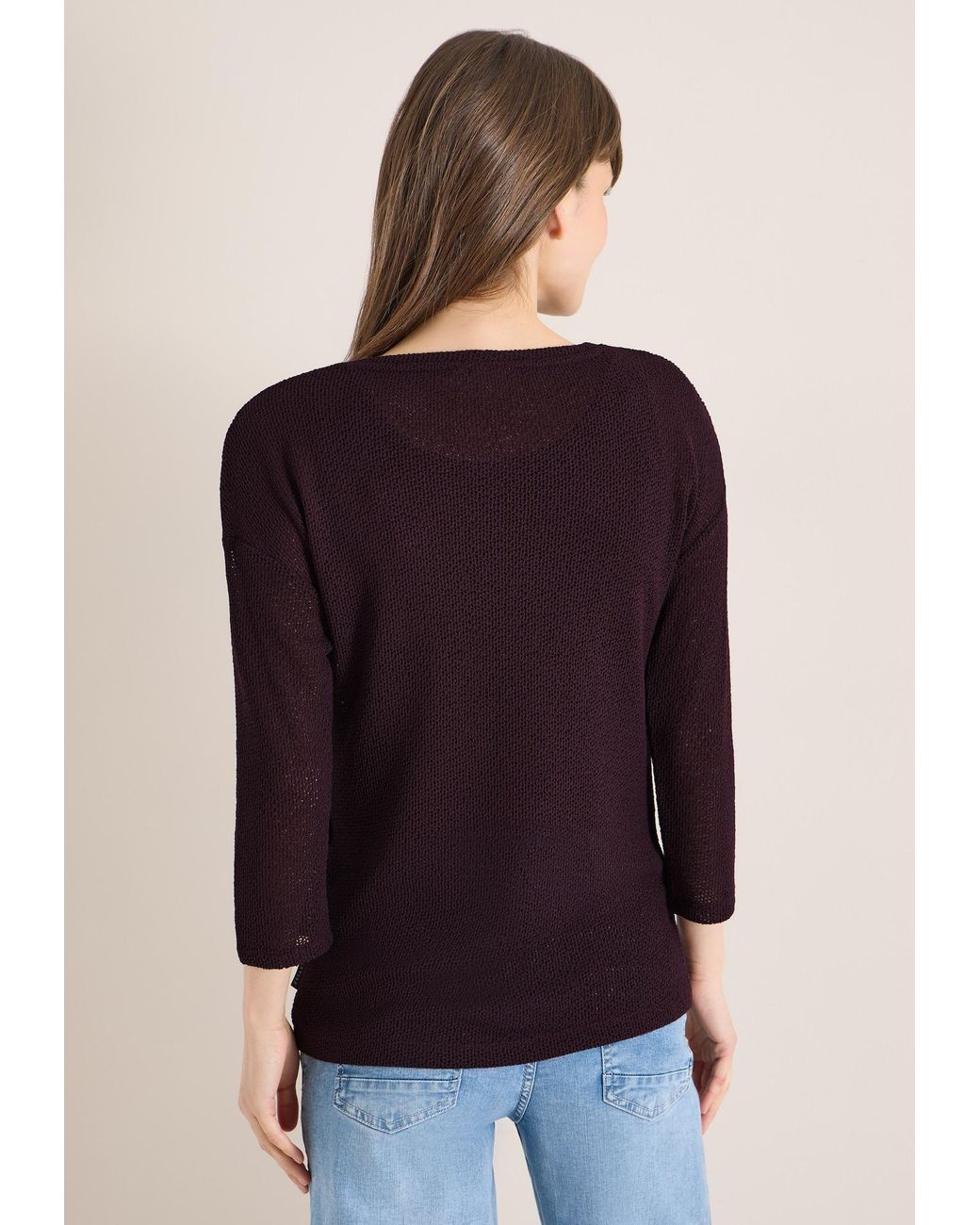 Cecil Purple Pullover