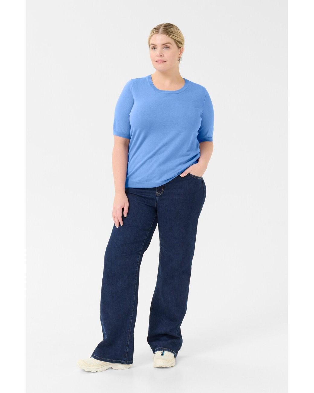 Kaffe Blue Pullover Kclizzy