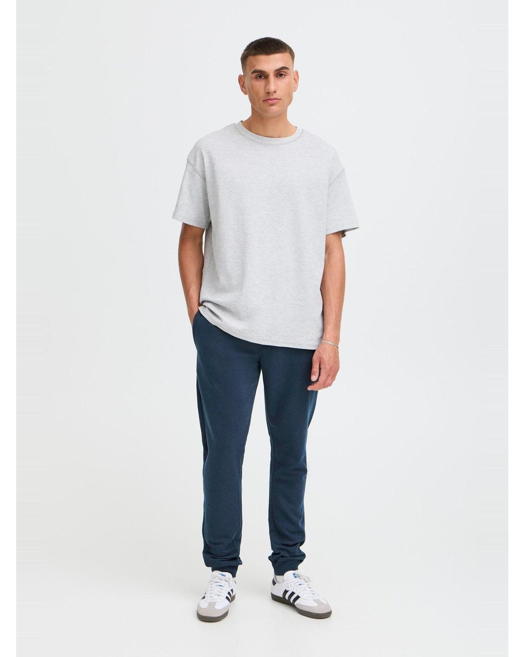 Solid Sweathose Augulus in Blue für Herren