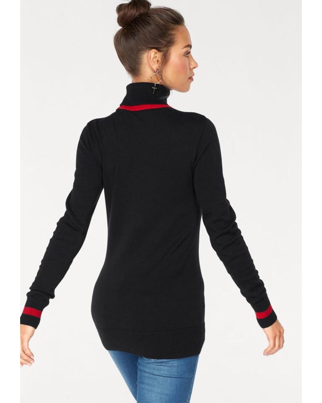 AJC Black Rollkragenpullover