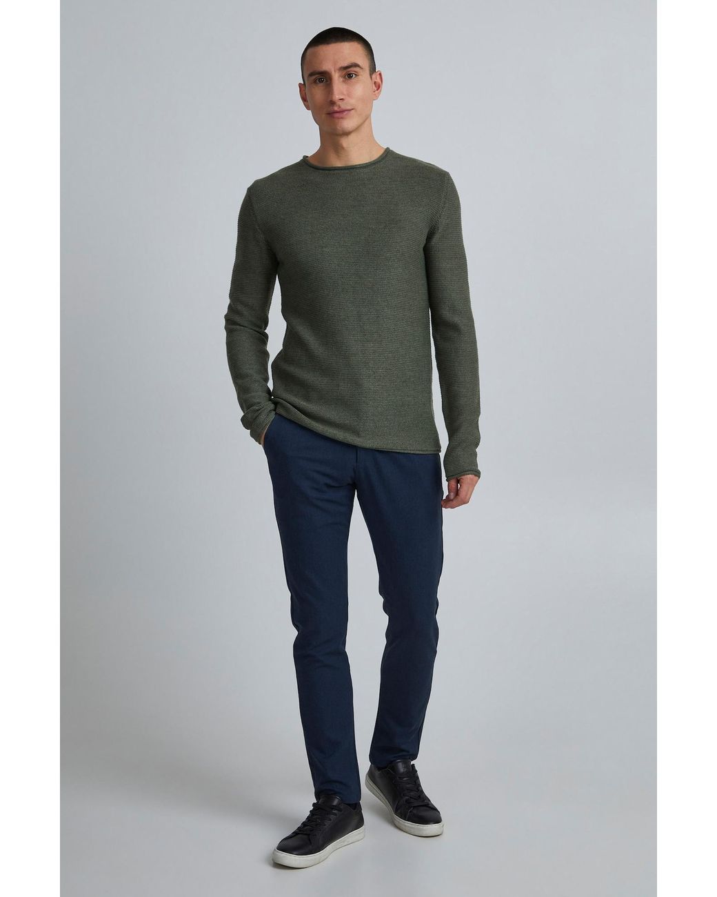 Solid Pullover in Multicolor für Herren