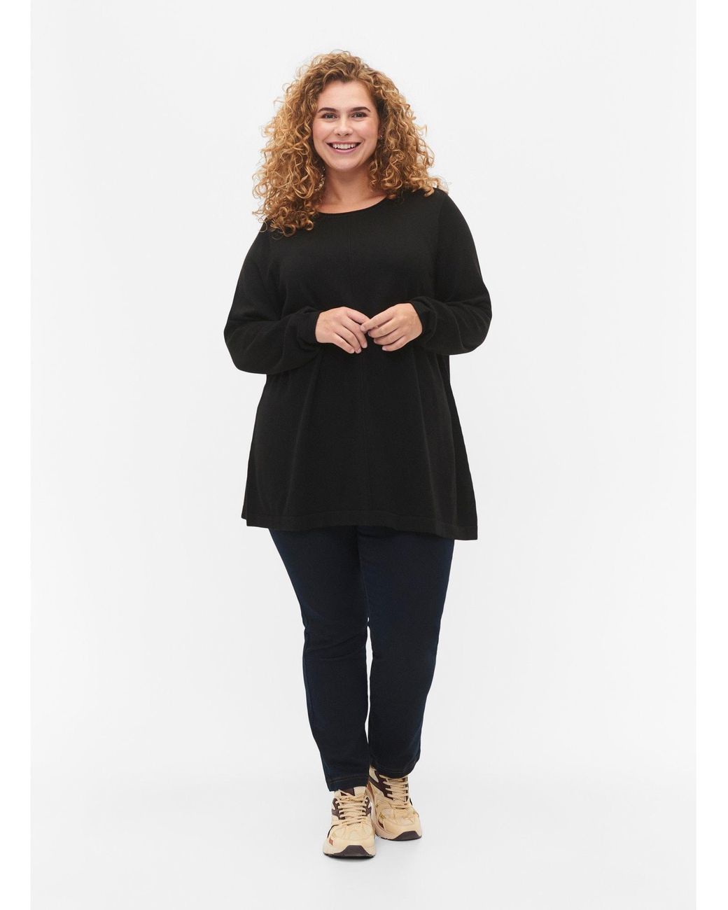 Zizzi Black Pullover Mshape