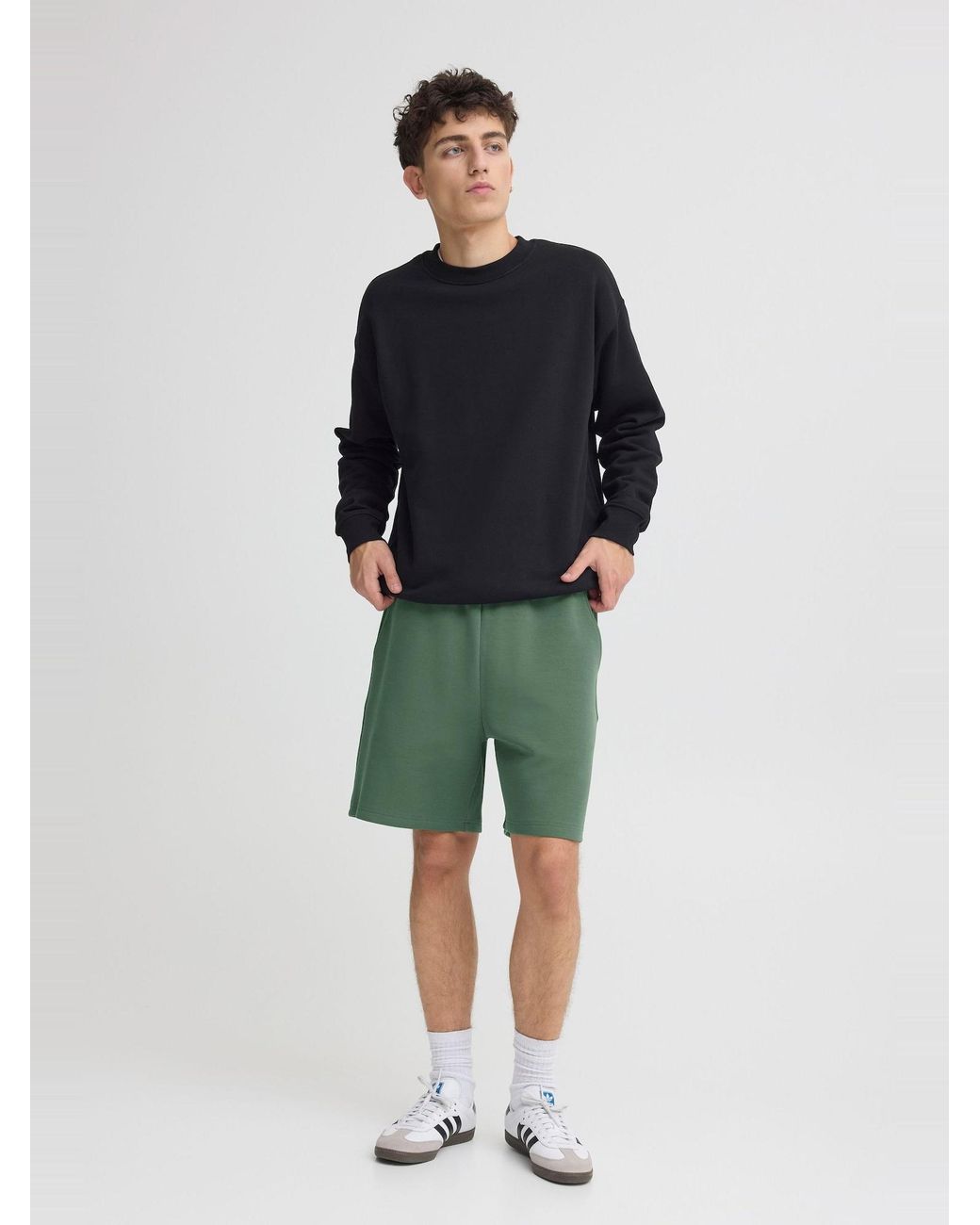 Solid Sweatshorts Sdroland in Green für Herren