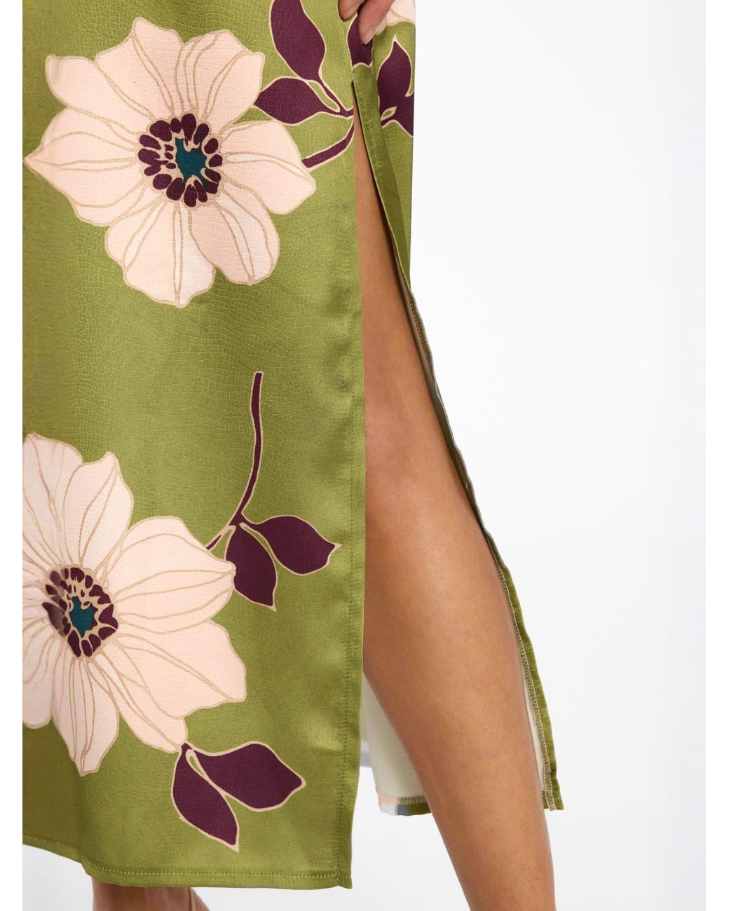 Ana Alcazar Green Kleid Delis