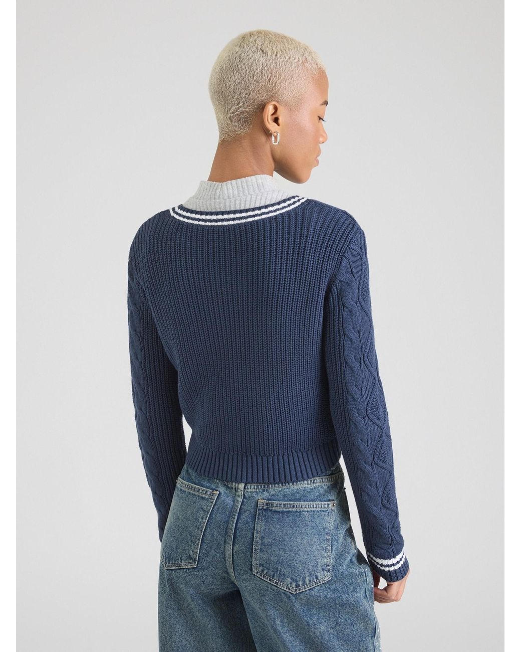 Tally Weijl Blue Strickjacke