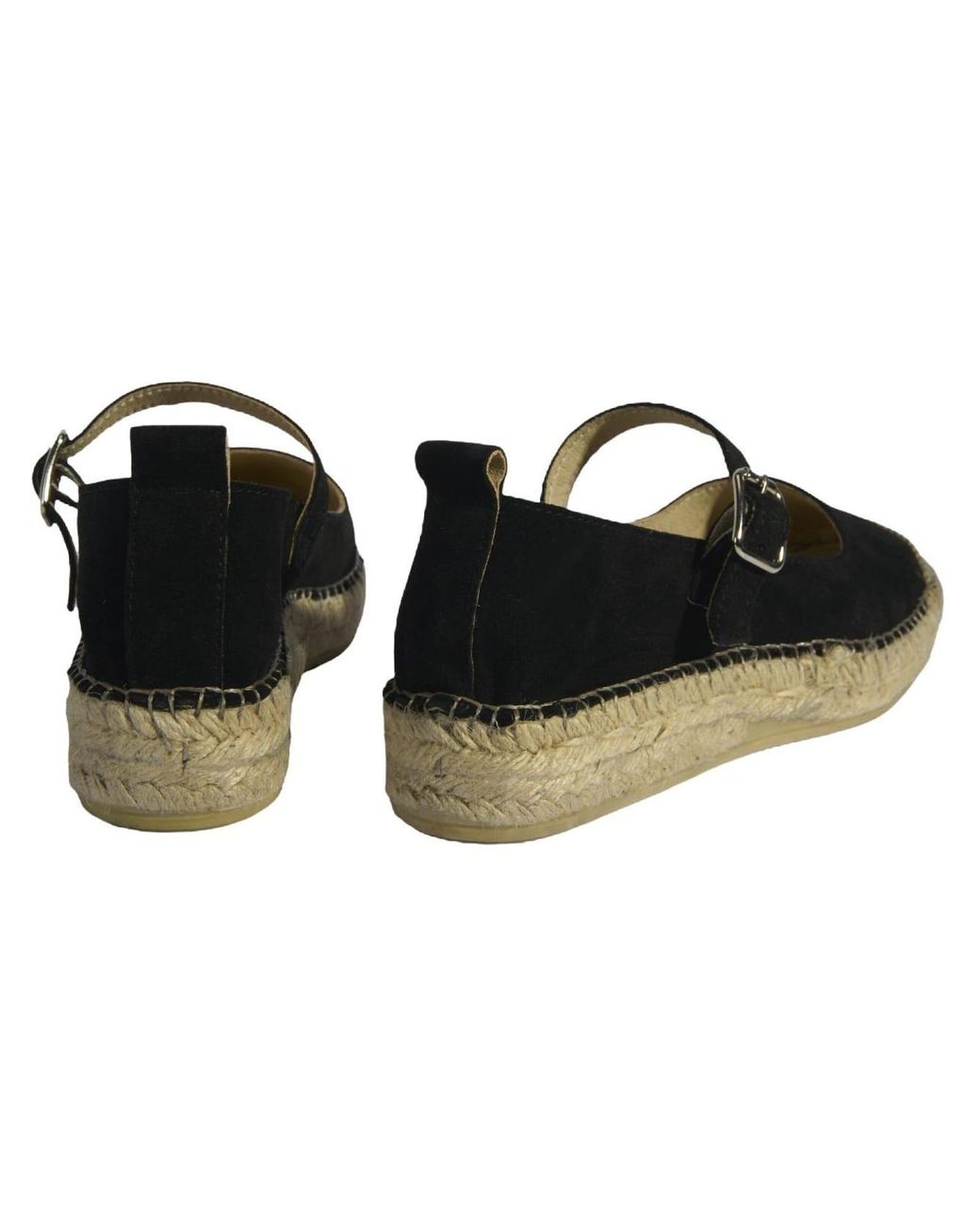 Desa Black Espadrilles Ballettschuhe