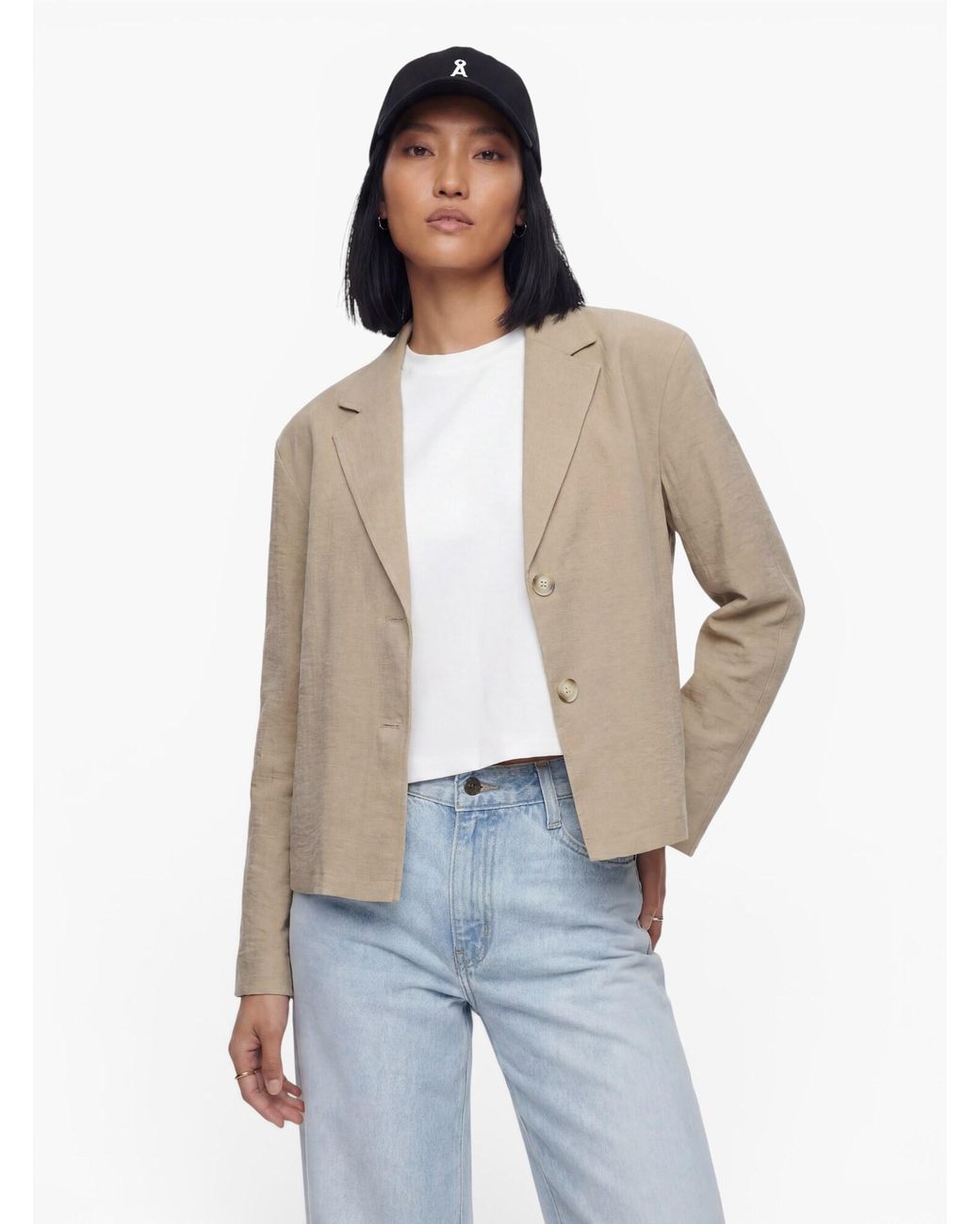 Object Natural Blazer Objrini